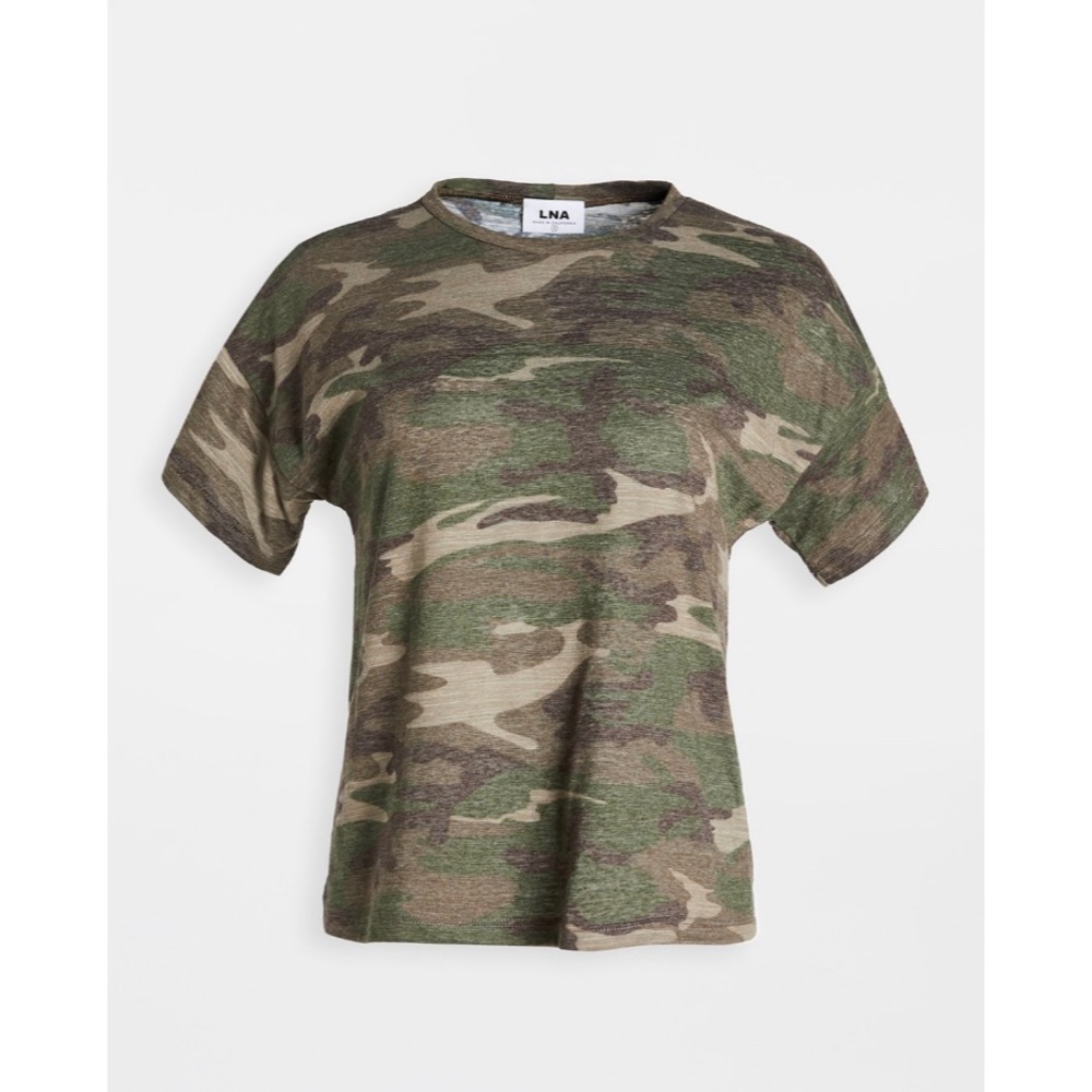 LNA | camo body crew tee